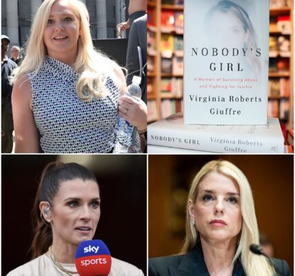 BREAKING – DANICA PATRICK SHOCKS LIVE WITH VIRGINIA GIUFFRE’S 600-PAGE “PART 2” MEMOIR!