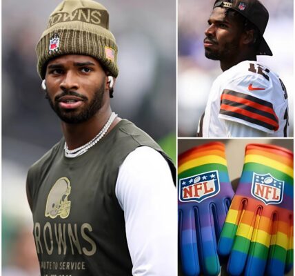 BREAKING: Shedeur Sanders Sparks Controversy by Refusing to Wear NFL Pride Armband