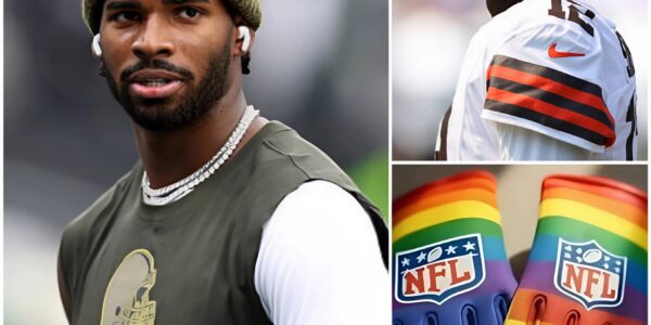 BREAKING: Shedeur Sanders Sparks Controversy by Refusing to Wear NFL Pride Armband