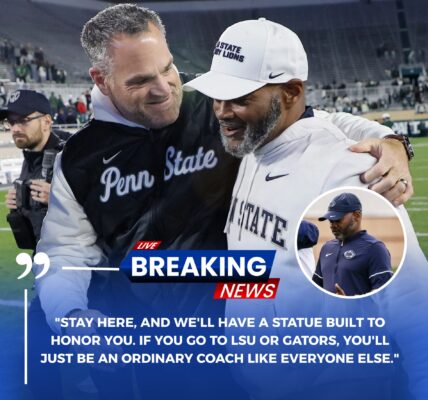 Terry Smith Shocks College Football by Rejecting $32 Million Mega-Offers From LSU, Florida, and Alabama to Stay at Penn State: A Defiant Stand for Loyalty in a Big-Money Era