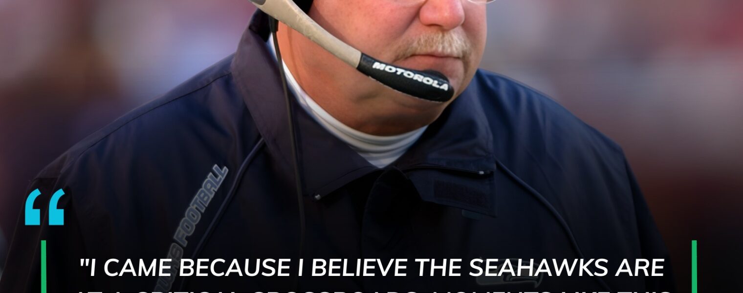 Seahawks Legend Mike Holmgren Spotted in Emergency Late-Night Meeting With Owner Jody Allen and Head Coach Mike Macdonald.