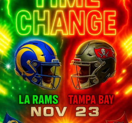 BREAKINGNEWS time change shocks fans: LA Rams vs Tampa Bay rescheduled as SoFi Stadium undergoes urgent upgrades