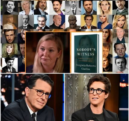 Stephen Colbert & Rachel Maddow make a surprise joint appearance, exposing 49 Hollywood figures tied to a scandal in Virginia Giuffre’s memoir Part 2...