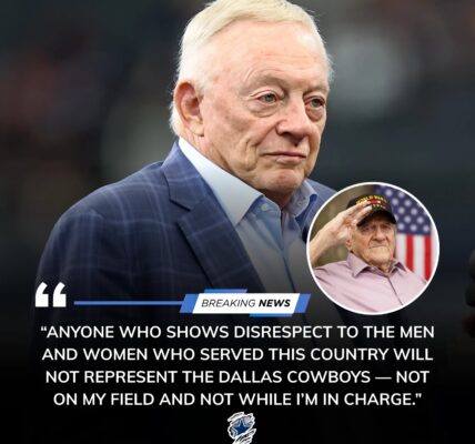 Jerry Jones Suspends Five Cowboys Players After Disrespect Allegations Toward U.S. Veterans