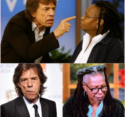 The second Whoopi Goldberg shouted, “GET HIM OFF MY STAGE!” — it was already too late. Mick Jagger had just turned The View into ground zero for live-television chaos, and every camera was rolling.