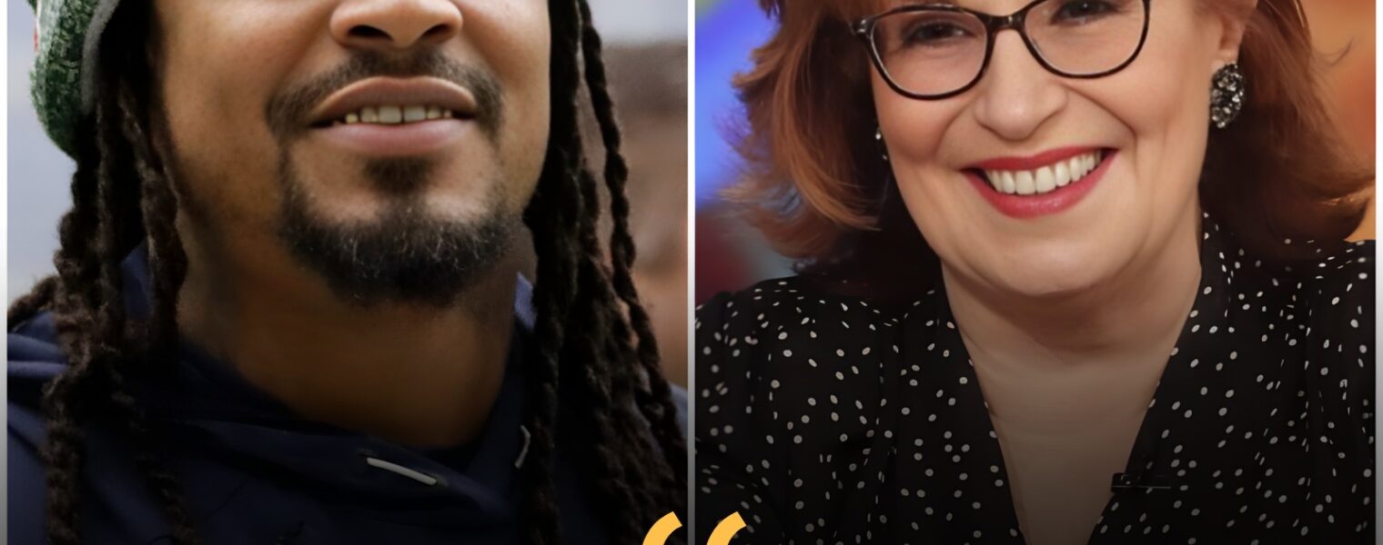 No grand gesture, no harsh words — Seahawks Marshawn Lynch quietly stands up and walks off The View, leaving behind a legacy of grace that echoes far beyond the studio walls.