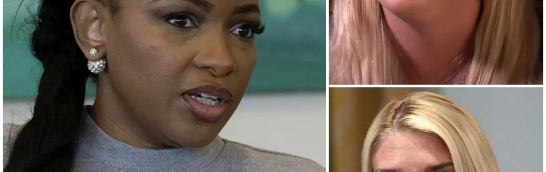 Jasmine Crockett’s $50 Million Bombshell: “Bondi, if the truth scares you… YOU are the reason I have to stand up.”