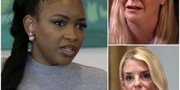 Jasmine Crockett’s $50 Million Bombshell: “Bondi, if the truth scares you… YOU are the reason I have to stand up.”