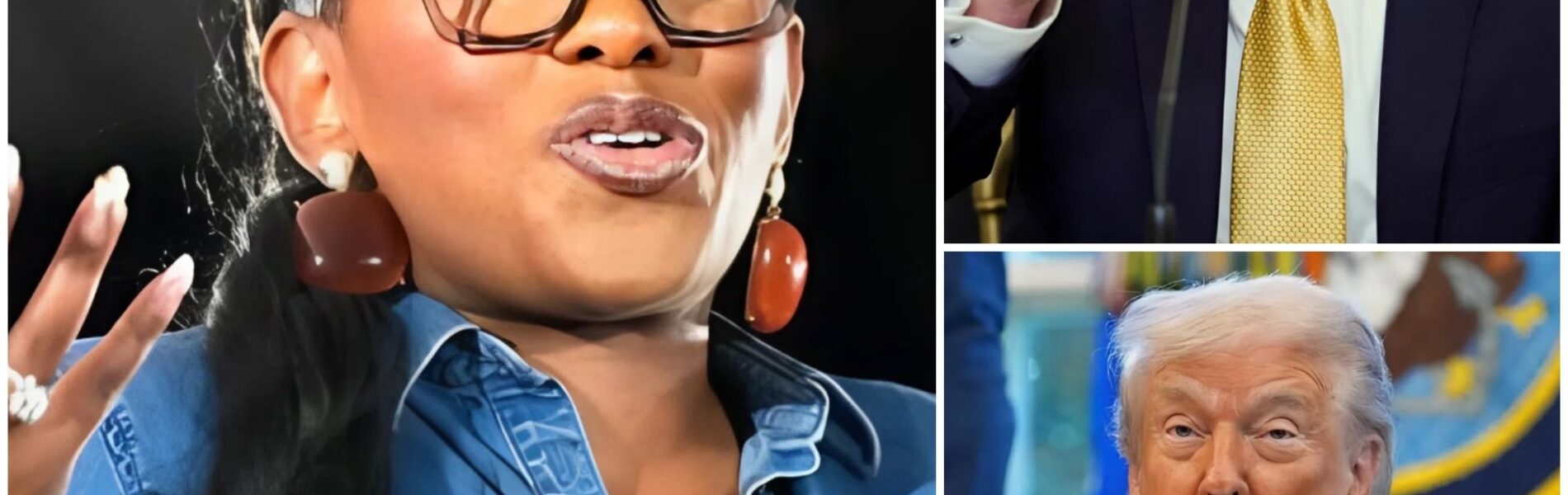 T.R.U.M.P WALKS OFF LIVE TV — AFTER JASMINE CROCKETT REVEALS “FAMILY FINANCIAL DOCUMENTS” THAT FREEZE THE STUDIO FOR 11 SECONDS