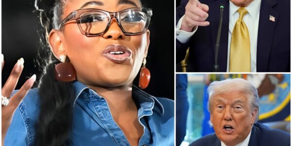 T.R.U.M.P WALKS OFF LIVE TV — AFTER JASMINE CROCKETT REVEALS “FAMILY FINANCIAL DOCUMENTS” THAT FREEZE THE STUDIO FOR 11 SECONDS