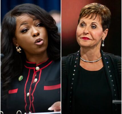 Joyce Meyer SNAPS at Jasmine Crockett: “You’re NOT a Christian!” — Her 7-Word Reply STUNNED the Entire Room...