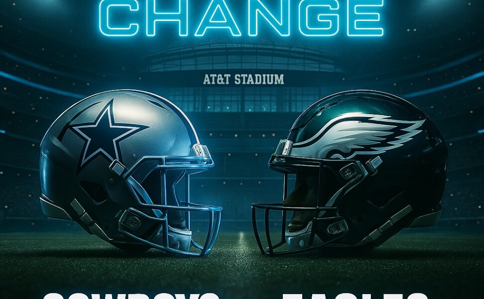 NFL Chaos: Cowboys–Eagles Kickoff Time Changed, Fans in Frenzy