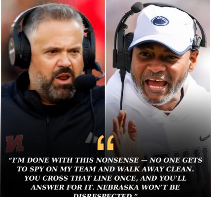 Espionage at Nebraska? Penn State Coach Caught Watching Huskers Practice Sparks Outrage