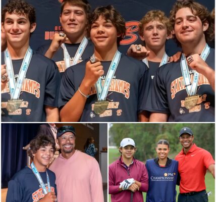 PRIDE AND LEGACY: TIGER WOODS BEAMS AS SON CHARLIE RECEIVES HIS STATE GOLF CHAMPIONSHIP RING — A MOMENT THAT BROUGHT FANS TO TEARS – SUN
