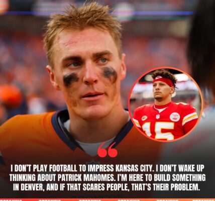 BREAKINGNEWS: Bo Nix unleashes a brutal message toward Patrick Mahomes fans as Denver Kansas City rivalry erupts