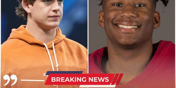 HEARTWARMING NCAA MOMENT: After Texas’ 52–37 Shootout Victory Over Arkansas, Arch Manning Walks Across the Field to Comfort KJ Jackson — Creating the Most Human Moment of the Night