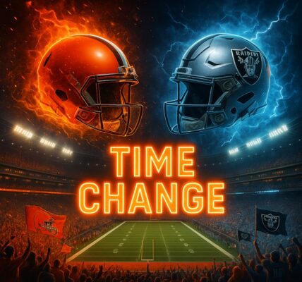 NFL Schedule Shake-Up: Browns vs Raiders Kickoff Time Moves to Prime Time