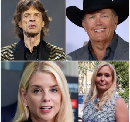 SHOCKING NEWS: Two legends, George Strait & Mick Jagger, have stunned the nation by publicly criticizing Pam Bondi