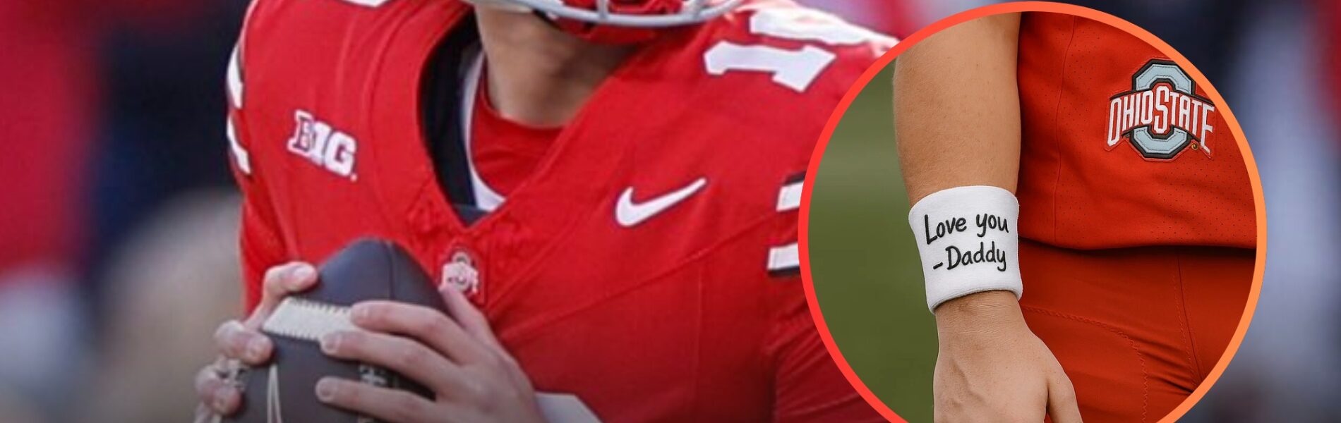 BREAKINGNEWS: Julian Sayin’s silent tribute for his Daddy — the emotional moment behind ohio state’s dominant win over rutgers