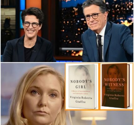 BREAKING: Stephen Colbert & Rachel Maddow Reveal Shocking Details from Virginia Giuffre’s Second Memoir