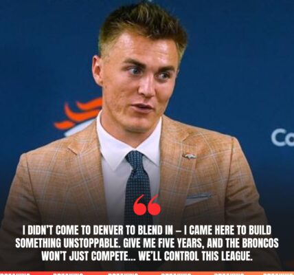 BREAKING: Bo Nix makes shocking promise to Denver fans, declares a new era and Denver Broncos will dominate the NFL for the next five years