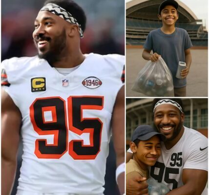 BREAKING: Myles Garrett Fulfills Young Fan’s Dream After Three Years of Sacrifice 🚨