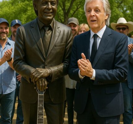 PAUL McCARTNEY — THE BEATLE IMMORTALIZED IN BRONZE IN HIS HOME COUNTRY
