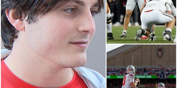 Julian Sayin Delivers Tearful Tribute After 42–9 Statement Win Over Rutgers: “Ohio State Believed in Me Before Anyone Else Did.”