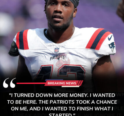 Patriots’ Bradyn Swinson rejects bigger offers, stays to “finish what I started,” now on 53-man roster!
