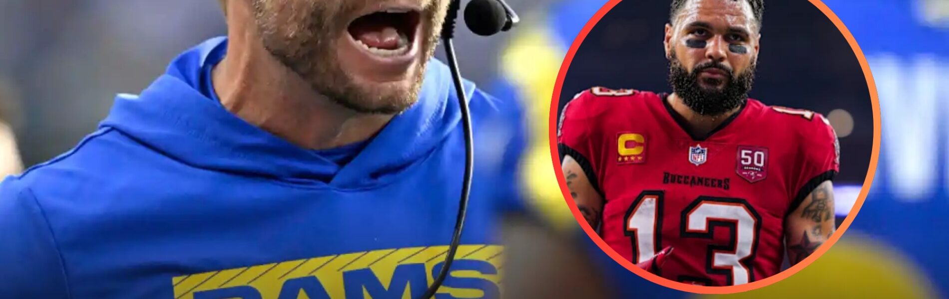 BREAKING: Mike Evans' TUNNEL RAGE after loss to LA Rams caught on camera sparks nationwide outrage, while Sean Payton responds with eerie calm