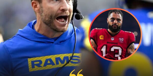 BREAKING: Mike Evans' TUNNEL RAGE after loss to LA Rams caught on camera sparks nationwide outrage, while Sean Payton responds with eerie calm