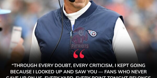 Patriots stun Bengals 26–20; Mike Vrabel’s heartfelt tribute honors loyal fans, turning victory into an emotional, unforgettable moment.