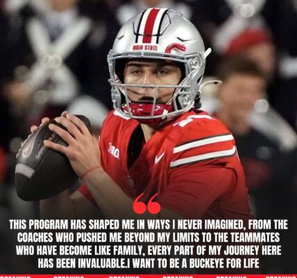 BREAKINGNEWS Julian Sayin crushes transfer rumors, pledges lifelong commitment to Ohio State Buckeyes