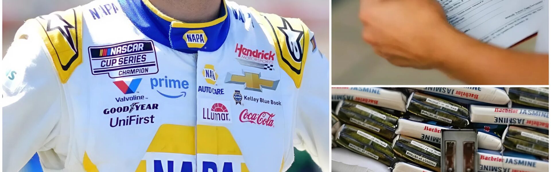 Chase Elliott delivered five tons of food with seven trucks, touching countless lives and inspiring America through his heartfelt compassion.