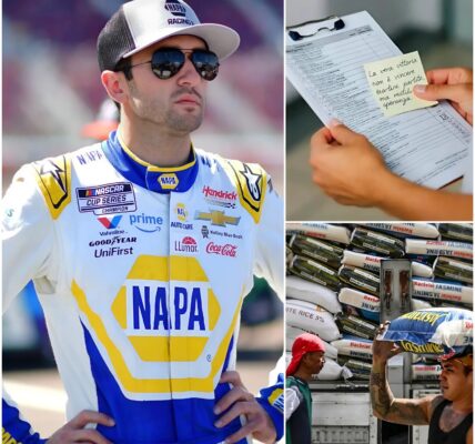 Chase Elliott delivered five tons of food with seven trucks, touching countless lives and inspiring America through his heartfelt compassion.