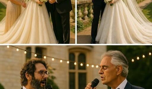 A NIGHT WRITTEN IN LIGHT — MATTEO BOCELLI AND SOFIA CARSON’S FAIRYTALE WEDDING ENCHANTS THE WORLD AS ANDREA BOCELLI AND JOSH GROBAN