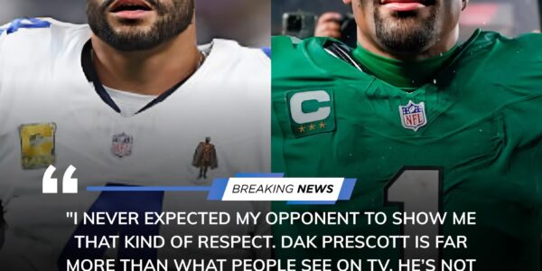 A Moment That Transcended the Game: Dak Prescott Consoles Jalen Hurts After Cowboys’ 24-21 Thriller