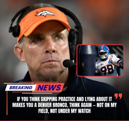 BREAKINGNEWS Sean Payton shocks NFL world as Denver Broncos suspend three star players after nightclub scandal