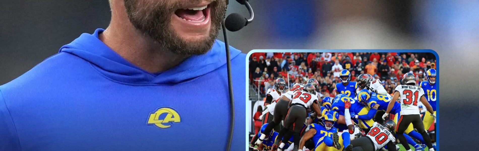 BREAKINGNEWS Sean Mcvay delivers powerful 17-word tribute after Rams silence critics in statement win over Tampa ay