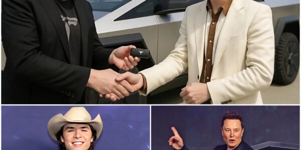 History Rewritten: Elon Musk Surprises America by Giving Tesla Cybertruck to Runner-Up John Foster in Unbelievable Finale Twist