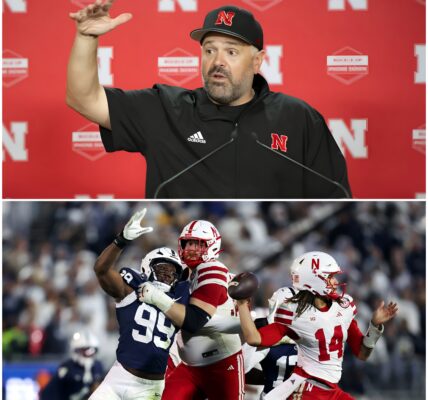 Fury in State College: Matt Rhule Erupts After Violent Hit Leaves Nebraska Player Down in 37–10 Loss to Penn State