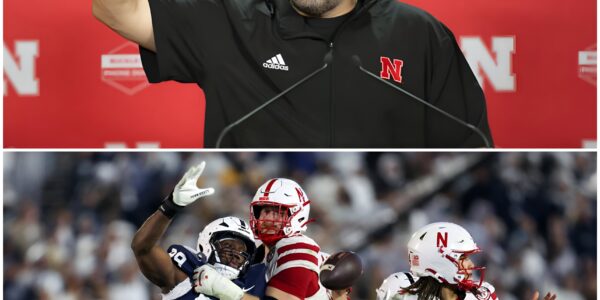 Fury in State College: Matt Rhule Erupts After Violent Hit Leaves Nebraska Player Down in 37–10 Loss to Penn State