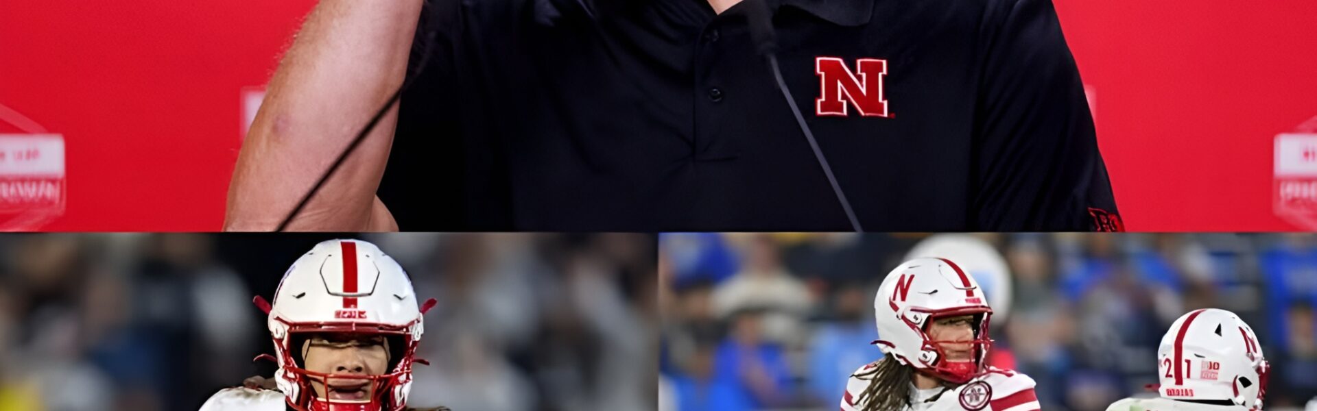 The Nebraska HC delivered one of the most explosive, passionate defenses of a player we’ve seen all season — standing up for TJ Lateef with a fire that left reporters speechless…besu