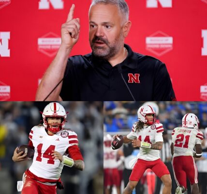 The Nebraska HC delivered one of the most explosive, passionate defenses of a player we’ve seen all season — standing up for TJ Lateef with a fire that left reporters speechless…besu