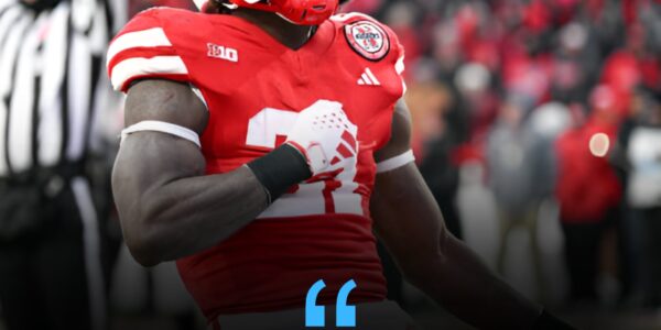 Rising From Defeat: Emmett Johnson’s Defiant Response After Nebraska’s Loss to Penn State