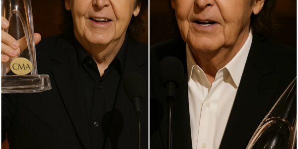PAUL McCARTNEY TAKES CMA ENTERTAINER OF THE YEAR 2025: A LEGEND CELEBRATED, A LEGACY UNSTOPPABLE