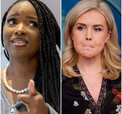 BREAKING DRAMA: Karoline Leavitt’s “be silent” tweet explodes in her face as Jasmine Crockett calmly reads it aloud on live TV, leaving the nation stunned.