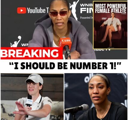 Forbes Rankings Ignite a WNBA Firestorm: A’ja Wilson’s Alleged Meltdown After Caitlin Clark Claims the Top Spot