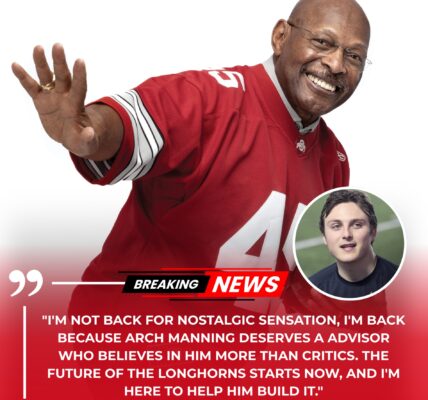 OHIO STATE ERUPTS! — Buckeye Legend Archie Griffin RETURNS to Columbus in Stunning Assistant Coaching Role… and His First Message to Julian Sayin Sends Shockwaves Through the Big Ten