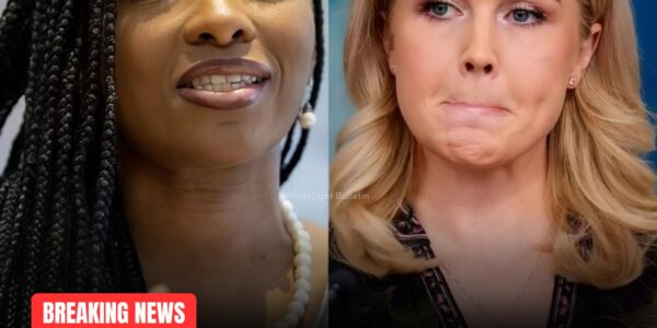 BREAKING: Karoline Leavitt’s “be silent” tweet backfires as Jasmine Crockett reads it live — nation stunned.
